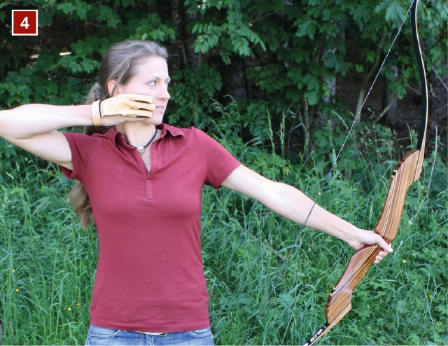 Bogen kippt nach unten: